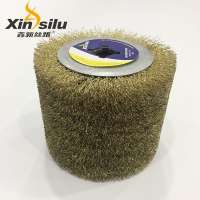 Steel wire brush wheel Flap wheel  Wire Drawing Wheel For Metal Surface Polishing Grinding Removing Rust